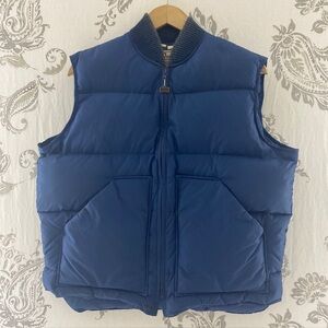 Vintage Walls Puffer Vest Blizzard Pruf ~ Goose Down Sz 46 Tall USA